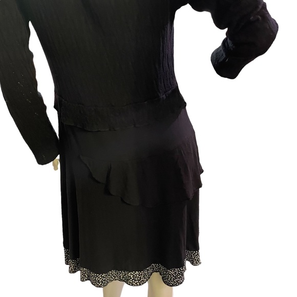 MALOKA BLACK MIDI DRESS Bolero Influence Size M - Picture 12 of 14